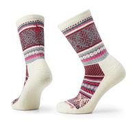 Smartwool Everyday Fair Isle Sweater Crew Socks Unisex-Adult, Natural, L