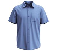 Smartwool - Everyday Short Sleeve Button Down - Chemise - L - nightfall blue