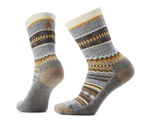 Smartwool - Everyday Snowed In Sweater Crew - Chaussettes multifonctions - Unisex S | EU 34-37 - light gray