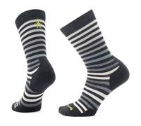 Smartwool - Everyday Spruce Street Crew - Chaussettes en laine mérinos Black / White - S (34 - 37)