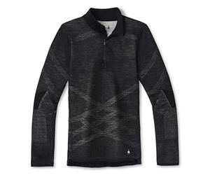 Smartwool Haut de Base Intraknit Thermal Merino à Demi-glissière pour Femme