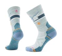 Smartwool - Hike Light Cushion Hoo Who Crew Socks - Chaussettes randonnée femme Frosty Green - M (38 - 41)