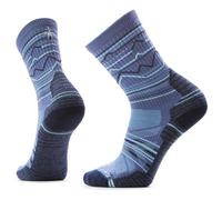 Smartwool - Hike Light Cushion Mountain Range Pattern Crew - Chaussettes de randonnée - EU 38-41 - nightfall blue