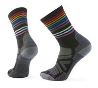 Smartwool - Hike Light Cushion Pride Crew Socks - Chaussettes randonnée homme Charcoal - L (42 - 45)