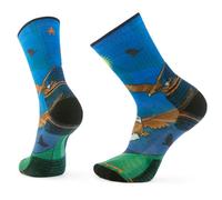 Smartwool - Hike Targeted Cushion Eagle Crew Socks - Chaussettes de randonnée - Unisex L | EU 42-45 - laguna blue
