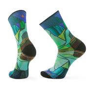 Smartwool - Hike Targeted Cushion Mirror Mountain Print Crew Socks - Chaussettes randonnée homme Capri - XL (46 - 49)