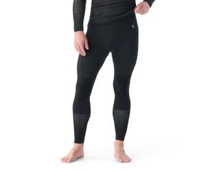 Smartwool - Intraknit Thermal Merino Base Layer Bottom - Collant thermique laine mérinos homme Black / White - M