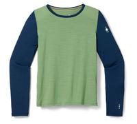 Smartwool Classic Merino Blend Crew Long Sleeve Base Layer Vert 11-12 Years Homme