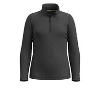 Smartwool - Kids' Classic Thermal Merino Base Layer 1/4 Zip - Maillot thermique laine mérinos enfant Charcoal Heather - XXS