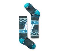 Smartwool - Kids' Hike Full Cushion Crew Socks - Chaussettes randonnée enfant Alpine Blue - L (34 - 38)