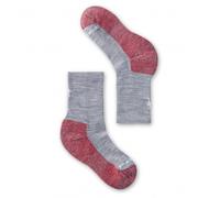 Smartwool Garçon Wandersocken Für Kinder Chaussettes De Randonnée Light Cushion Crew Pour Enfants, LIGHT GRAY, 33-36 EU