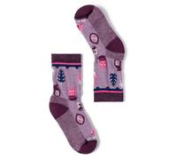 Smartwool - Kid's Hike Light Cushion Critter Cache Crew Socks - Chaussettes de randonnée - EU 33-36 - purple dawn