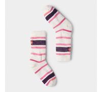 Smartwool - Kids' Hike Light Cushion Striped Crew - Chaussettes en laine mérinos enfant Moonbeam - M (38 - 41)