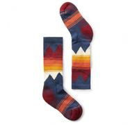 Smartwool Kids' Ski Light Cushion OTC Socks Unisex-Youth, Alpine Blue, S