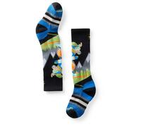 Smartwool - Kid's Winter F. Cushion Mountain Moose Pattern OTC - Chaussettes multifonctions - Unisex L | EU 33-36 - black