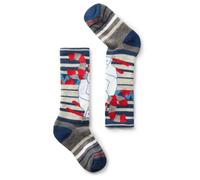 Smartwool - Kid's Wintersport Full Cush.Yeti Pattern OTC Socks - Chaussettes multifonctions - EU 29-32 - alpine blue