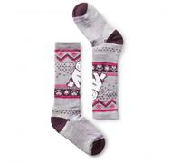 Smartwool - Kid's Wintersport Full Cushion Bear Pattern OTC - Chaussettes multifonctions - Unisex L | EU 33-36 - purple eclipse