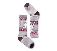 Chaussettes Smartwool Wintersport Polar Bear gris rose enfant - M