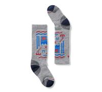 Smartwool - Kids' Wintersport Full Cushion Ski Day OTC Socks - Chaussettes ski enfant Light Gray - M (29 - 34)