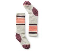 Smartwool - Kid's Wintersport Full Cushion Stripe OTC - Chaussettes multifonctions - Unisex L | EU 33-36 - ash