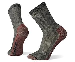 Smartwool Men’s Hike Classic Edition Full Cushion Crew Socks - Moisture-wicking, Odor-resistant Merino Wool Socks for Hiking, Camping, Walking & Hunting - Made in USA - Black, S