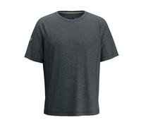 Smartwool Men's Short Sleeve Tee T-Shirt à Manches Courtes Active Ultralite pour Hommes, Charcoal Heather, Large