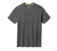 Smartwool Merino Kurzarm-T-Shirt für Herren, T-Shirt à Manches Courtes en mérinos pour Hommes pour des Hommes, Iron Heather,