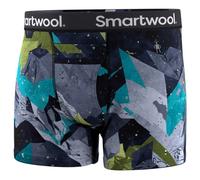 Smartwool - Merino Print Boxer Brief Boxed - Sous-vêtement mérinos - M - blue summit sector