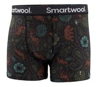 Smartwool - Merino Print Boxer Brief Boxed - Sous-vêtement mérinos - XL - black paisley