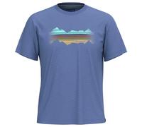 Smartwool - Mountain Horizon Graphic Tee - Haut en mérinos - L - nightfall blue