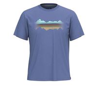 Smartwool - Mountain Horizon Short Sleeve Graphic Tee - T-shirt Nightfall Blue - S