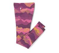 Smartwool Pantalon de Base Classic Thermal Merino pour Enfant, Purple Iris MTN Scape, Medium