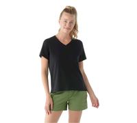 Smartwool - Perfect V-Neck Short Sleeve Tee - T-shirt femme Black - M
