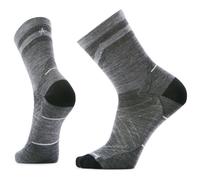 Smartwool - Performance Run Zero Cushion Mid Crew Pattern - Chaussettes de running - Unisex M | EU 38-41 - light gray