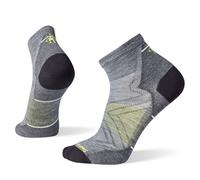 Smartwool - Run Zero Cushion Ankle Socks - Chaussettes running homme Medium Gray - S (34 - 37)