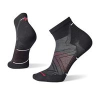 Smartwool Run Zero Cushion Ankle Socks Unisex-Adult, Black, L