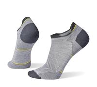 Smartwool Run Zero Cushion Low Ankle Socks Unisex-Adult, Light Gray, XL