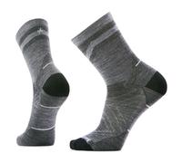 Smartwool - Run Zero Cushion Mid Crew Pattern Socks - Chaussettes running homme Light Gray - XL (46 - 49)
