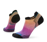 Smartwool Women's Run Zero Cushion Ombre Print Low Ankle Socks, Chaussettes basses à imprimé ombré Run Zero Cushion pour femmes Femme, Tandoori Orange,