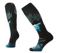 Smartwool - Ski Full Cushion Alpine Auroras OTC Socks - Chaussettes ski femme Black - M (38 - 41)