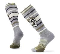 Smartwool Ski Full Cushion Alpine Edge Socks, Chaussettes de ski à coussin complet Alpine Edge Mixte, Light Gray,