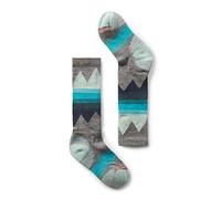 Smartwool Kids' Ski Light Cushion OTC Socks Unisex-Youth, Medium Gray, XS