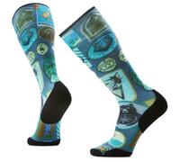 Smartwool - Ski Targeted Cushion Explorer Print OTC - Chaussettes de ski - Unisex M | EU 38-41 - deep navy