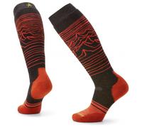 Smartwool - Snowboard Full Cushion Iguchi Pattern OTC - Chaussettes de ski - Unisex M | EU 38-41 - charcoal