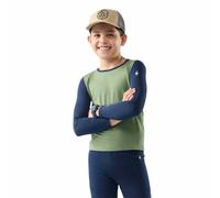 Smartwool Classic Merino Blend Crew Long Sleeve Base Layer Vert 24 Months-3 Years Homme