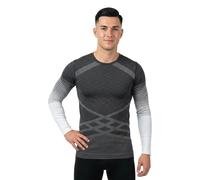 Smartwool Sous-vêtement à Manches Longues Intraknit Thermal Merino 200 Pattern Crew