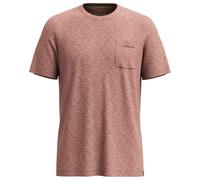 Smartwool - Stag Stare Merino Hemp Blend S/S - Haut en mérinos - S - sable brown heather