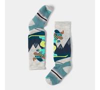 Smartwool - Wintersport Full Cushion Mountain Moose Pattern OTC Socks - Chaussettes en laine mérinos enfant Ash - M (29 - 32)