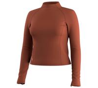 Smartwool - Women's Active Merino Movement Mock Neck - Haut manches longues en mérinos - L - burnt sienna