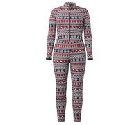 Smartwool - Women's Classic Thermal Merino Base Layer Overall - Sous-vêtement mérinos - L - currant alpine apres